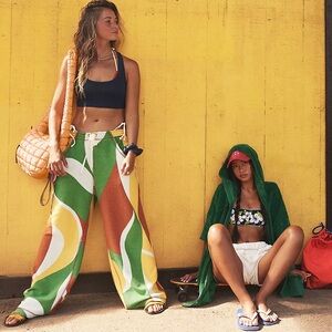 FP Movement by Free People Multicolor Wide Leg Pants